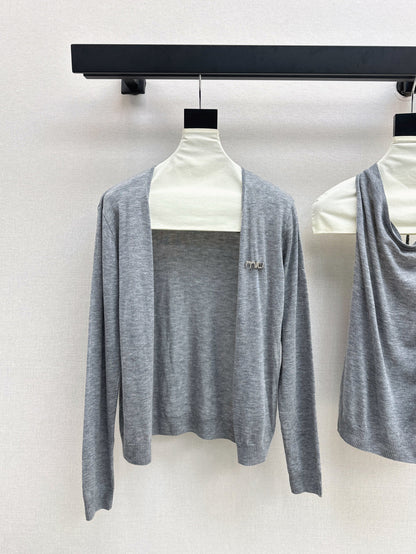 Miu 25fw knitted set