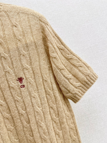 CD 25fw knitted sweater