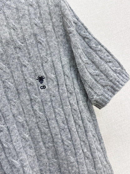CD 25fw knitted sweater