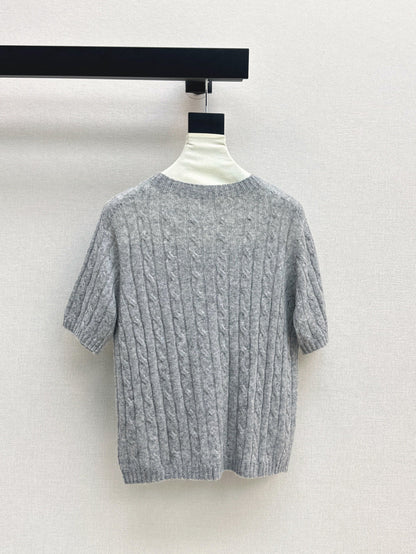 CD 25fw knitted sweater