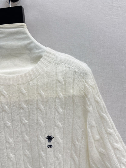 CD 25fw knitted sweater