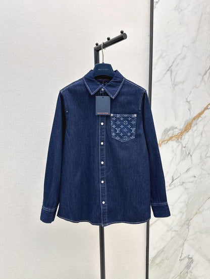Louis 25fw jacquard shirt