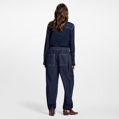 Louis 25fw jacquard jeans