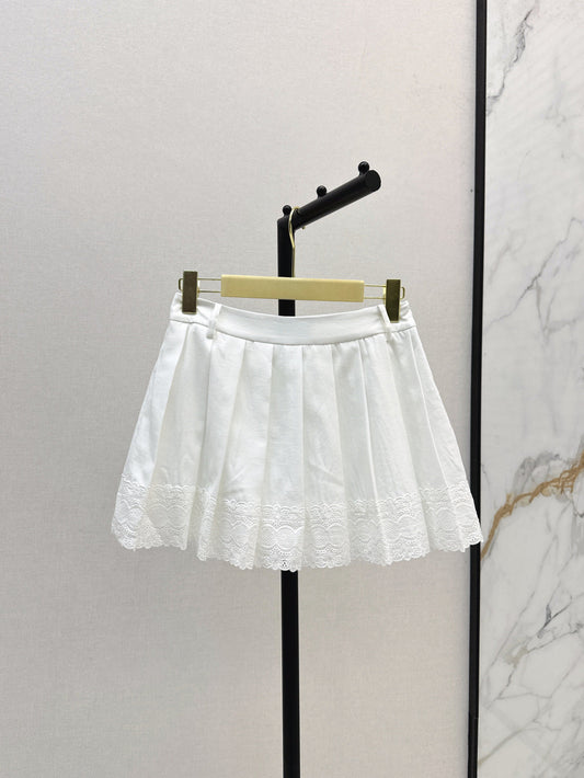 Miu 25fw pleated skirt