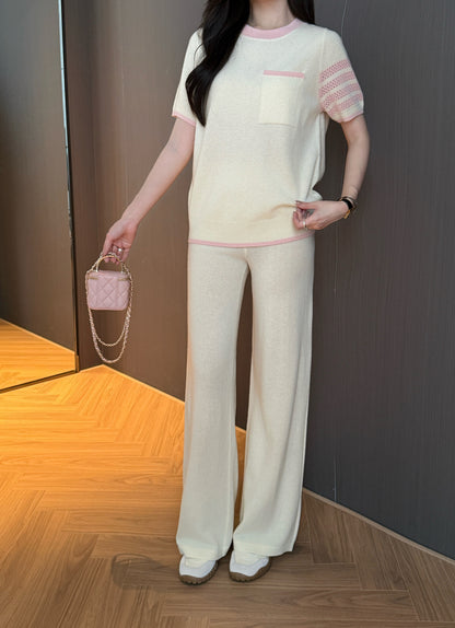 Thom 25fw knitted suit