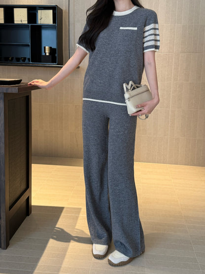 Thom 25fw knitted suit