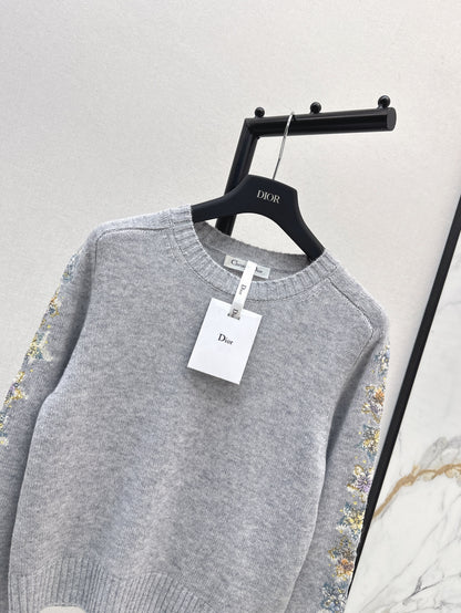 CD 25fw jacquard sweater