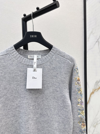 CD 25fw jacquard sweater