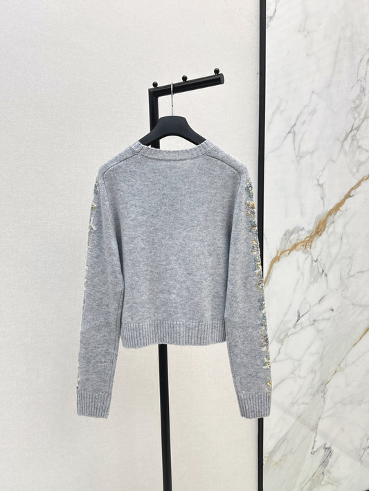 CD 25fw jacquard sweater