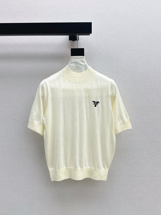 Pra 25fw knitted t-shirt