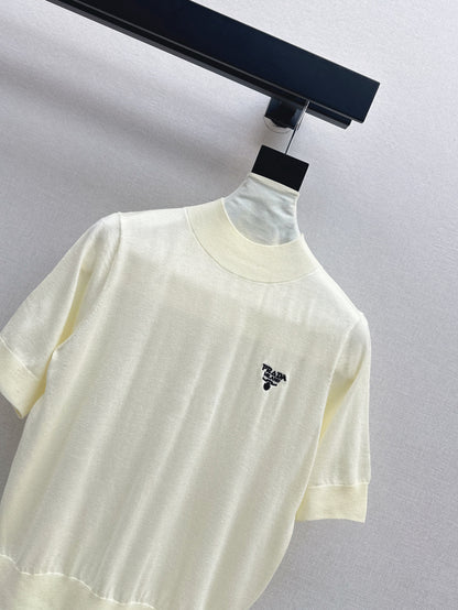Pra 25fw knitted t-shirt