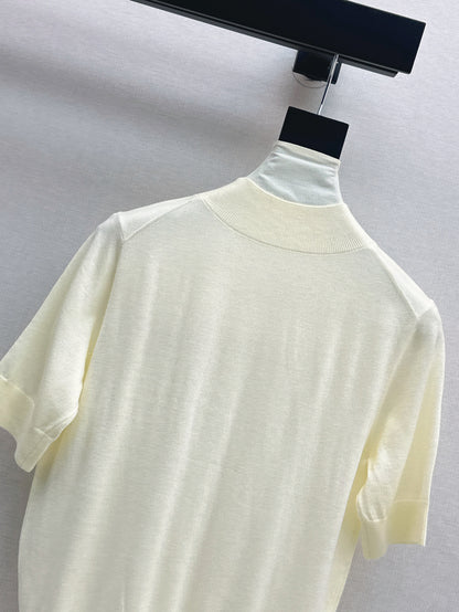 Pra 25fw knitted t-shirt