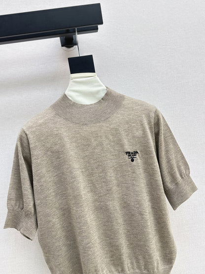 Pra 25fw knitted t-shirt