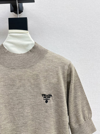 Pra 25fw knitted t-shirt