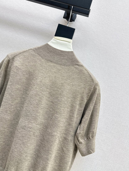 Pra 25fw knitted t-shirt