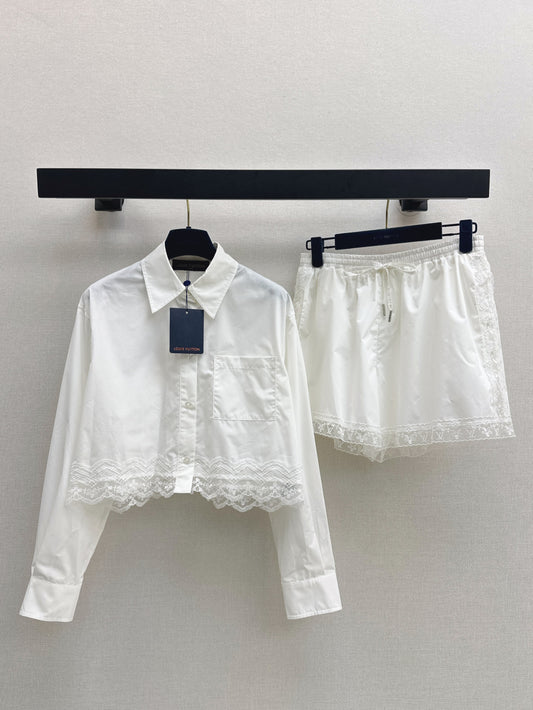 Louis 25fw lace suit
