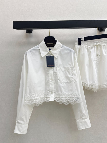 Louis 25fw lace suit