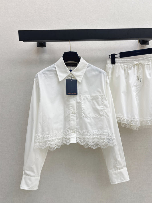 Louis 25fw lace suit