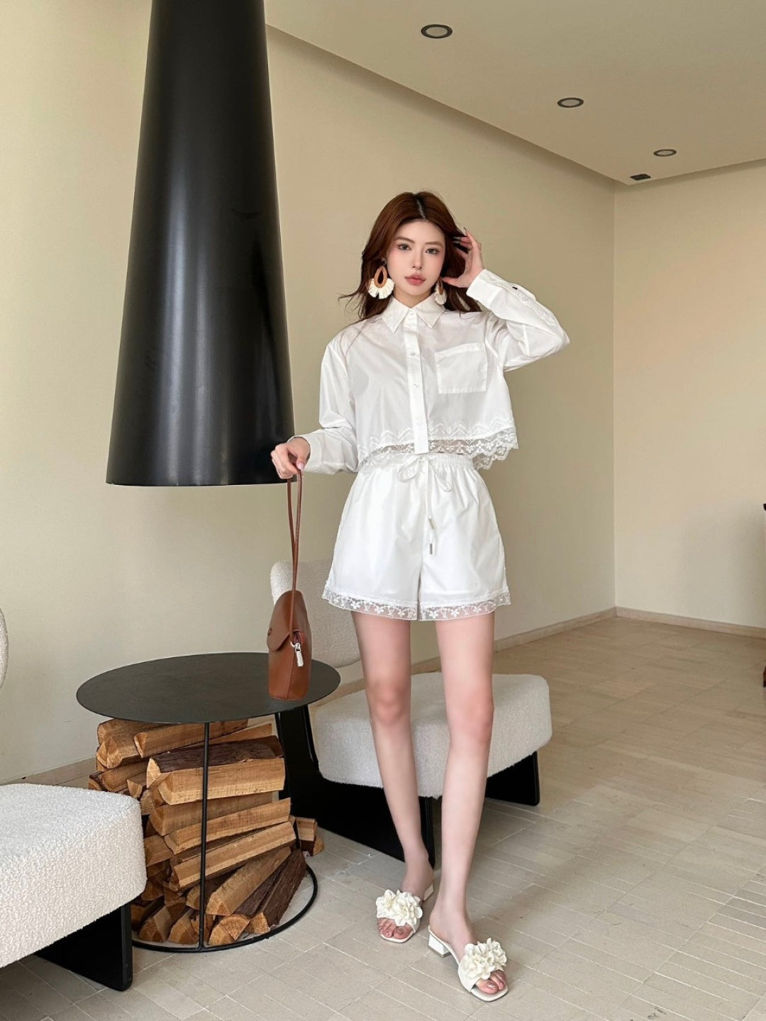 Louis 25fw lace suit