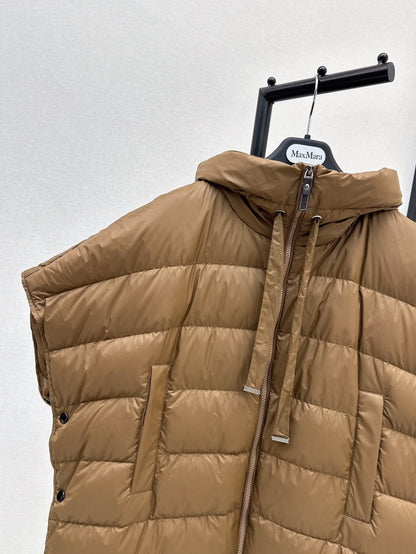Max 25fw sleeveless down jacket