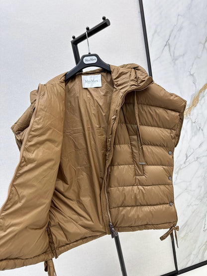 Max 25fw sleeveless down jacket