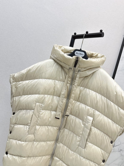Max 25fw sleeveless down jacket