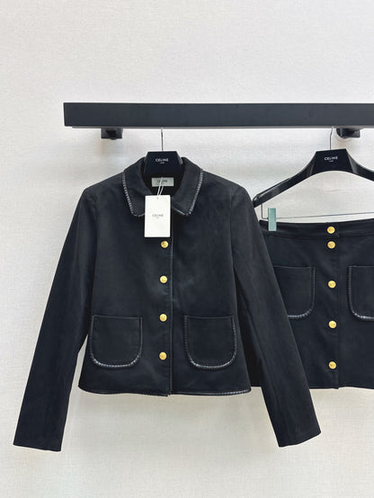 Celi 25fw suede suit