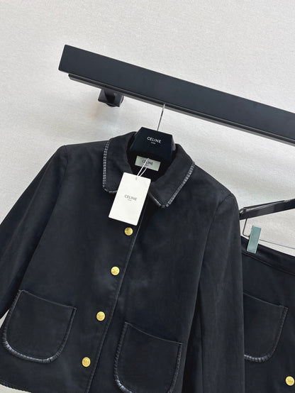 Celi 25fw suede suit