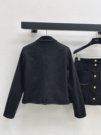 Celi 25fw suede suit