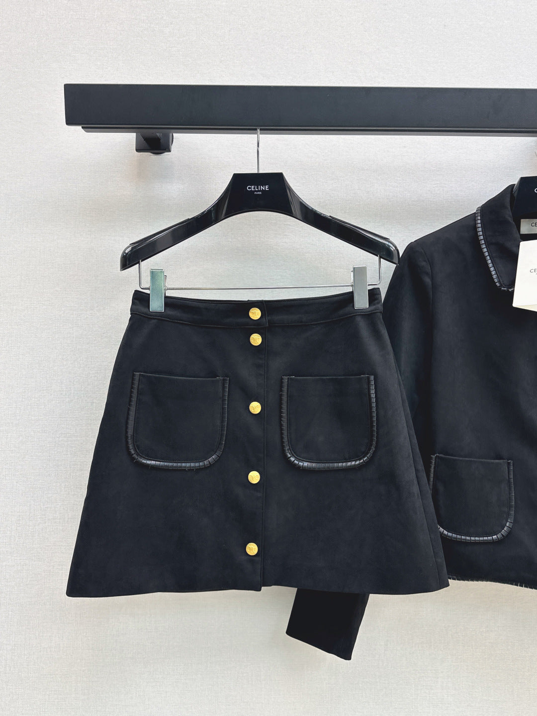 Celi 25fw suede suit