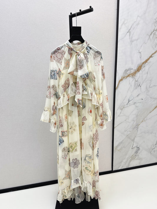 Zimm 25fw silk dress