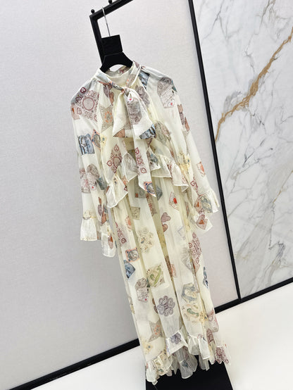 Zimm 25fw silk dress