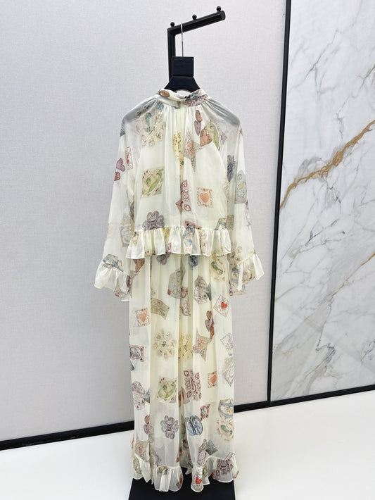 Zimm 25fw silk dress