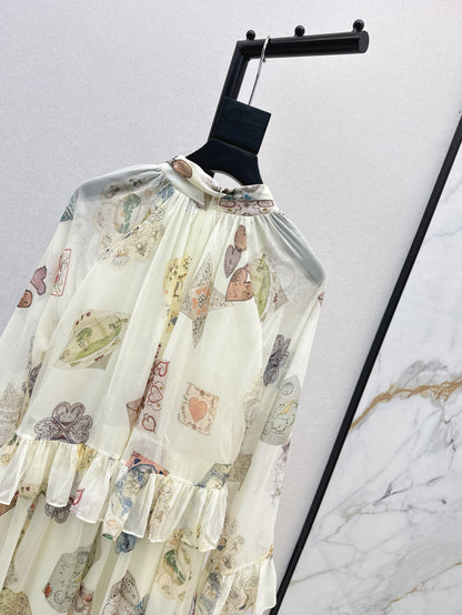 Zimm 25fw silk dress