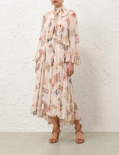 Zimm 25fw silk dress