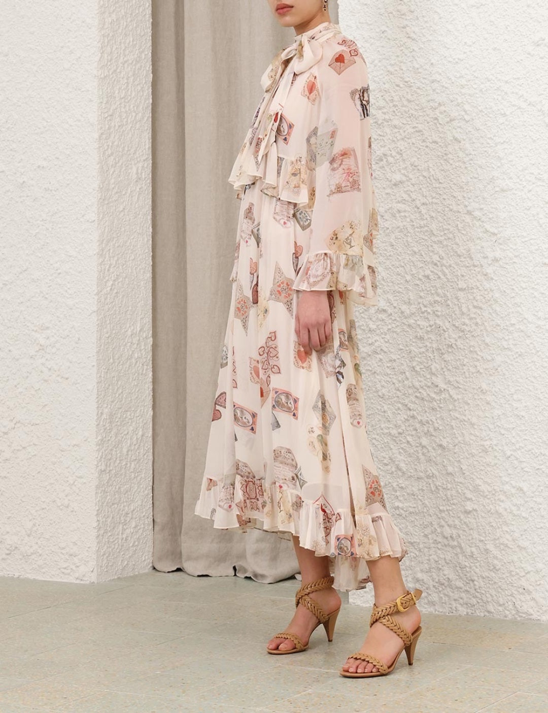 Zimm 25fw silk dress
