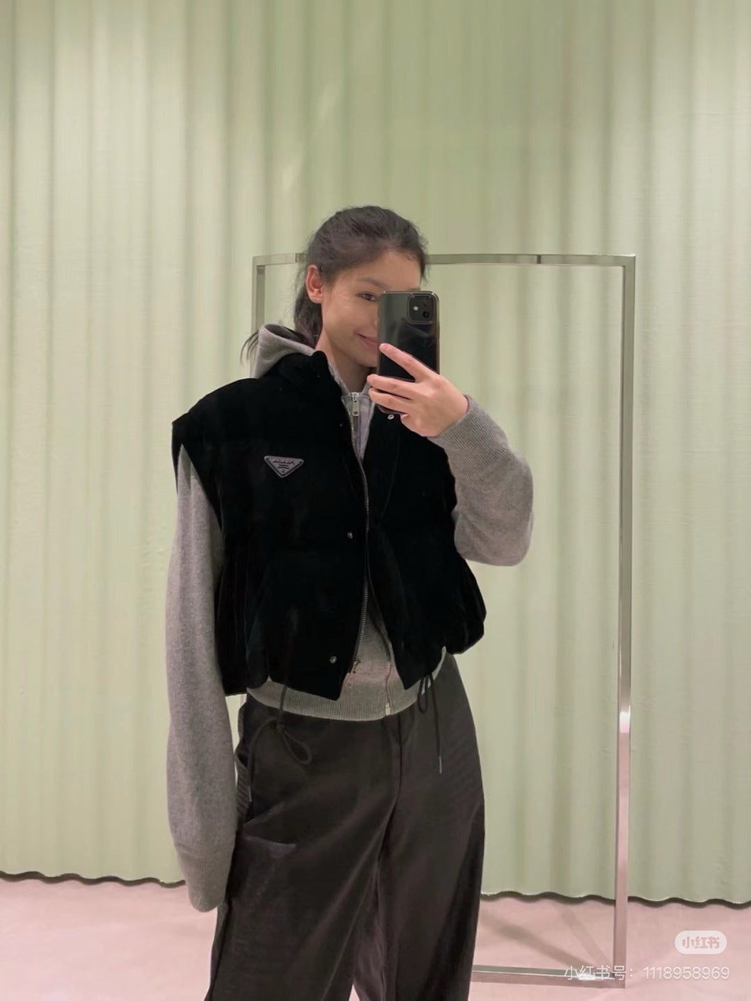 Pra 25fw down vest