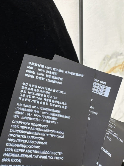 Pra 25fw down jacket