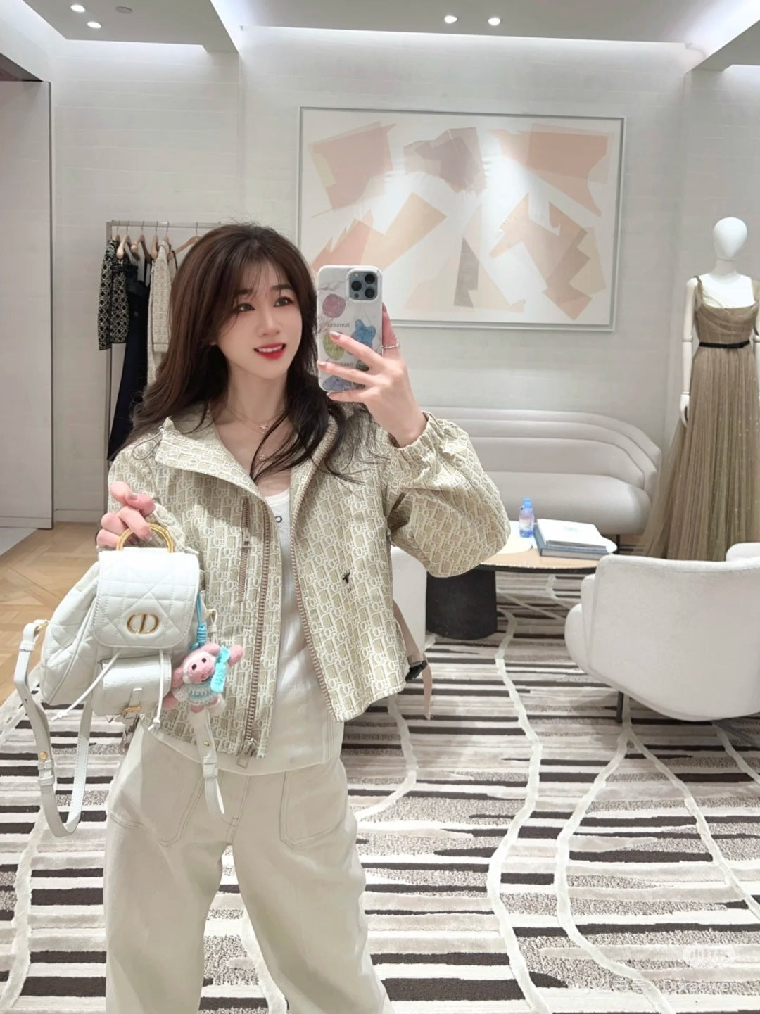 CD 25fw jacquard jacket