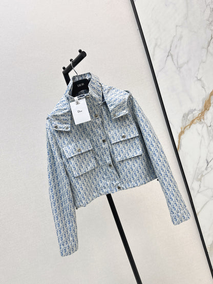 CD 25fw jacquard jacket