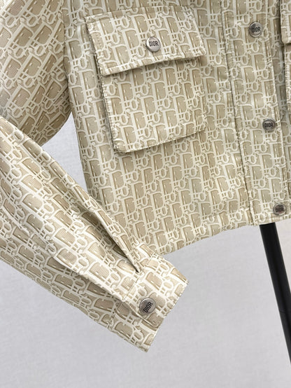 CD 25fw jacquard jacket