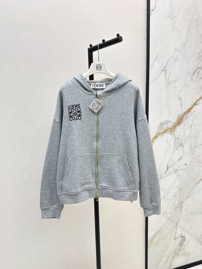Loe 25fw embroidered jacket
