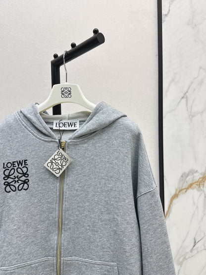 Loe 25fw embroidered jacket