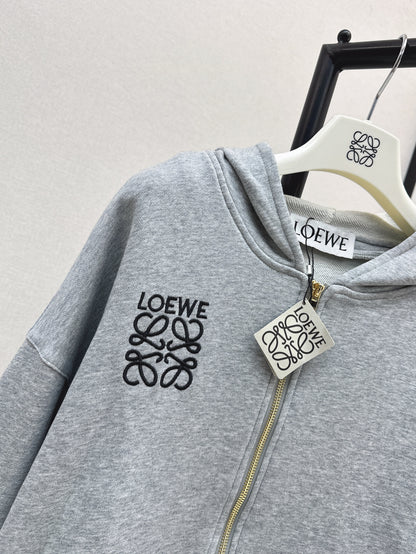 Loe 25fw embroidered jacket