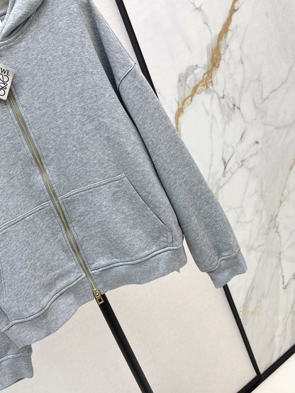 Loe 25fw embroidered jacket