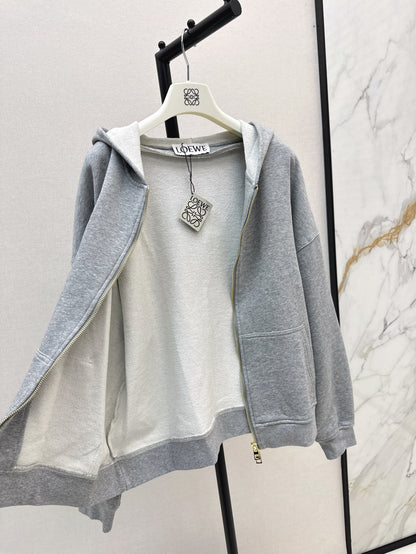 Loe 25fw embroidered jacket