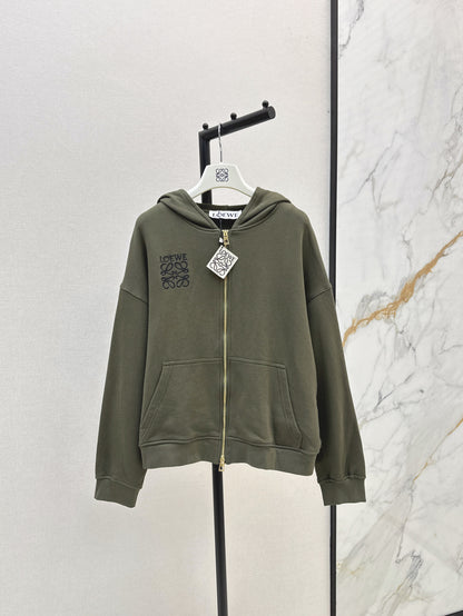Loe 25fw embroidered jacket