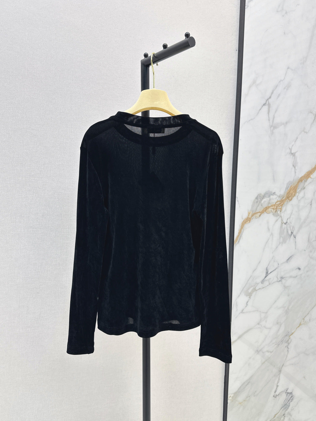 Miu 25fw velvet shirt