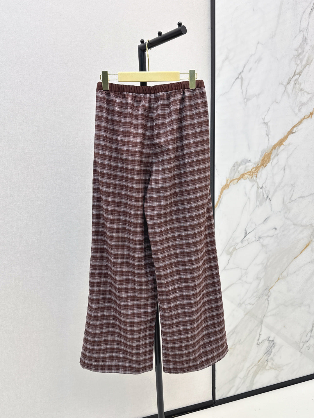 Miu 25fw plaid pants