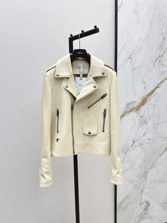 CD 25fw leather jacket